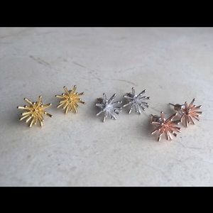 Starburst earrings